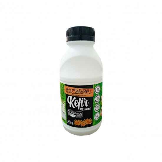 Kefir Natural Orgânico 500ml - Fazenda Malunga