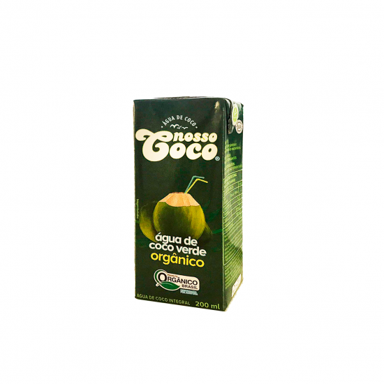 Água de Coco Orgânica 200ml - Nosso Coco