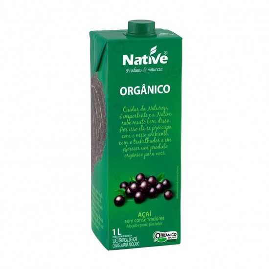 Açaí com Guaraná Orgânico 1l - Native