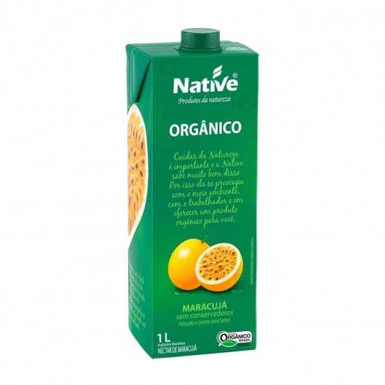 Néctar de Maracujá Orgânico 1l - Native