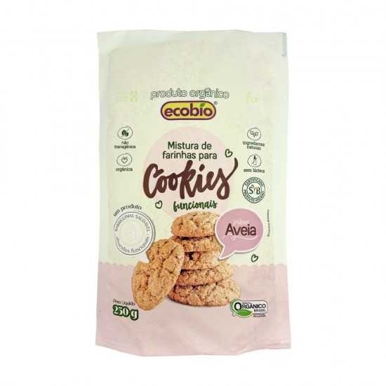 Mistura Orgânica para Cookies Sabor Aveia 250g - Ecobio