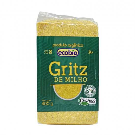 Gritz de Milho Orgânico 400g - Ecobio
