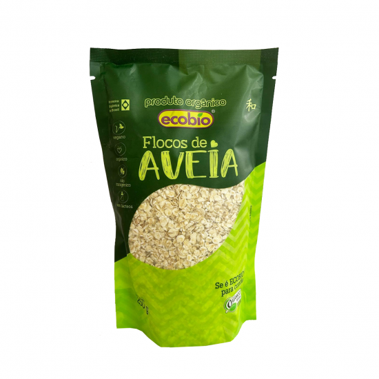 Aveia em Flocos Orgânica 250g - Ecobio