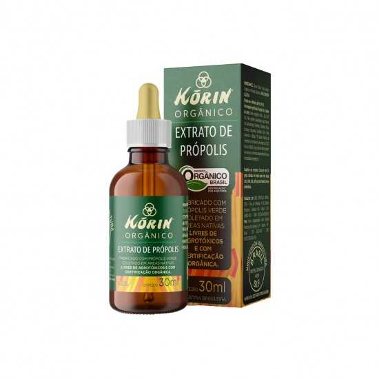 Extrato de Própolis Orgânico 30ml - Korin