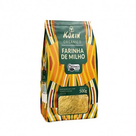 Fubá Orgânico 500g - Korin