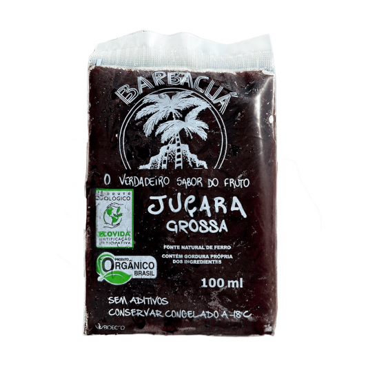 Polpa de Açaí Juçara Orgânico Grosso 100ml - Açaí Barbacuá