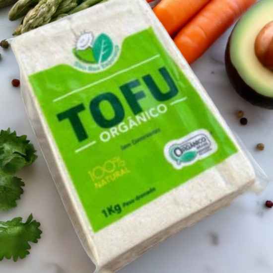 Tofu Orgânico Natural 1kg - Sítio Boa Esperança