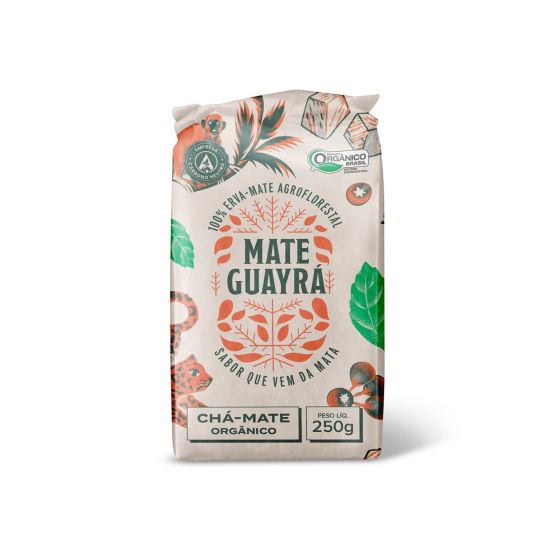 Chá Mate Tostado Orgânico 250g - Mate Guayrá