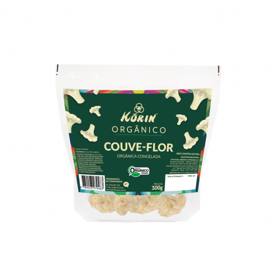Couve-Flor Orgânica Congelada 300g - Korin
