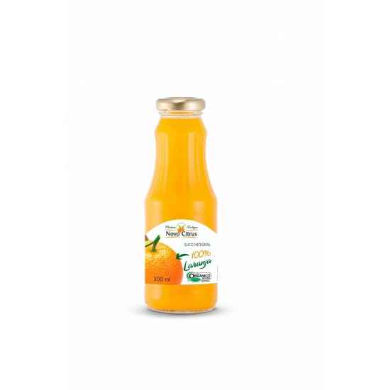Suco Integral de Laranja Orgânico 300ml - Novo Citrus