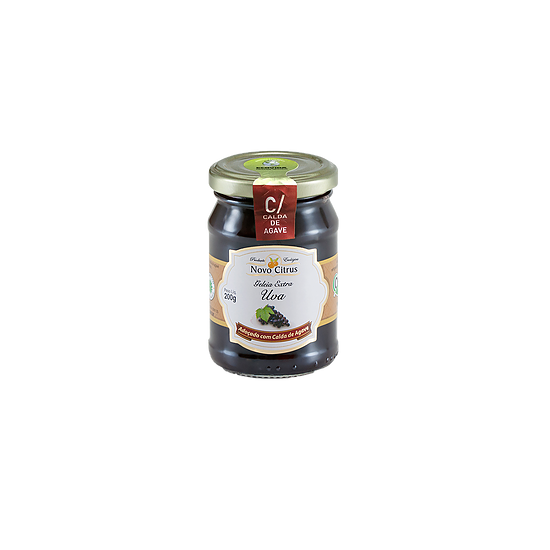 Geleia de Uva com Agave Orgânico 200g - Novo Citrus