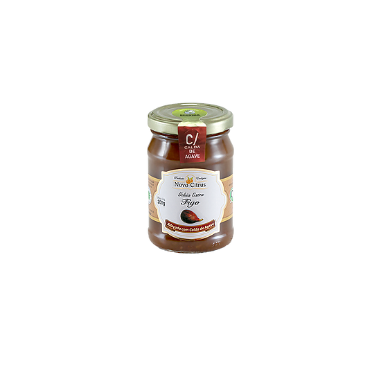 Geleia de Figo Com Calda de Agave Orgânica 200g - Novo Citrus