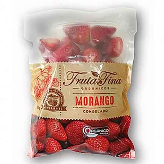Morango Orgânico Congelado 1,01kg - Fruta Fina