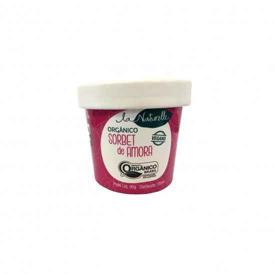 Sorbet Orgânico de Amora 90g - La Naturelle
