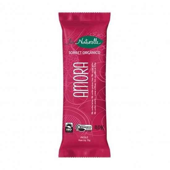 Picolé Orgânico de Amora 75 g - La Naturelle