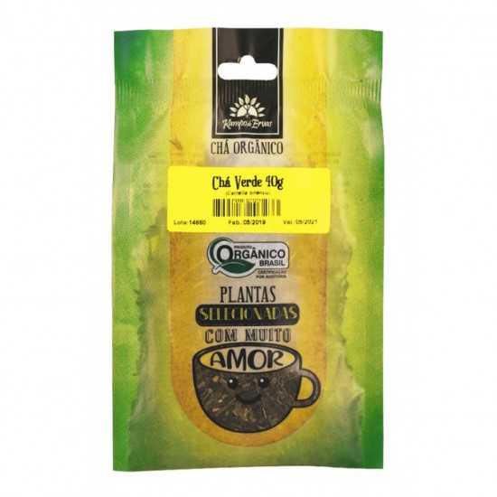 Chá Verde Orgânico 40g - Kampo de Ervas