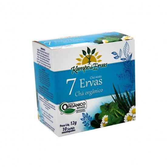 Chá de Sete Ervas Orgânico - Kampo de Ervas