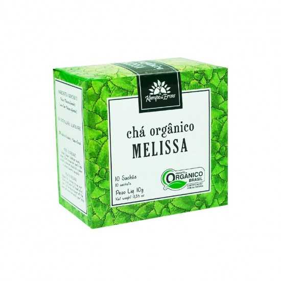 Chá de Melissa Orgânico 10 Sachês - Kampo de Ervas