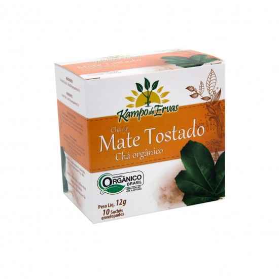 Chá de Mate Tostado Orgânico - Kampo de Ervas