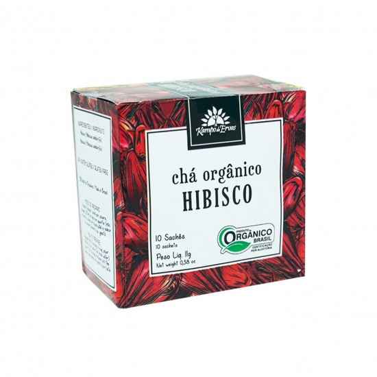 Chá de Hibisco Orgânico - Kampo de Ervas