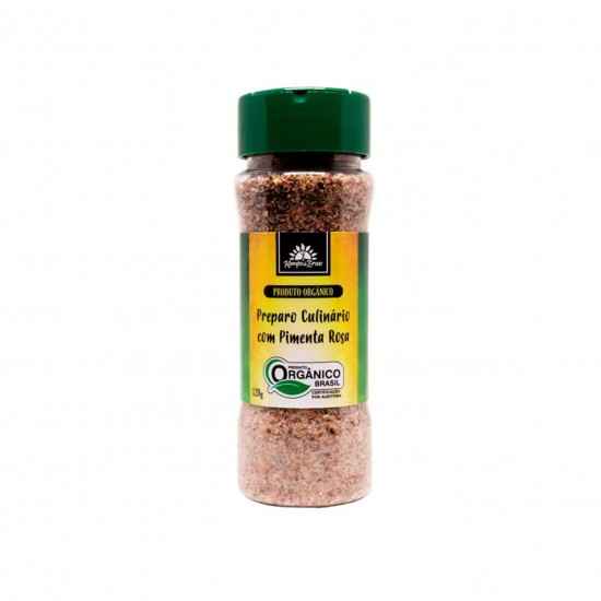 Preparo Culinário com Pimenta Rosa Orgânico 120g - Kampo de Ervas