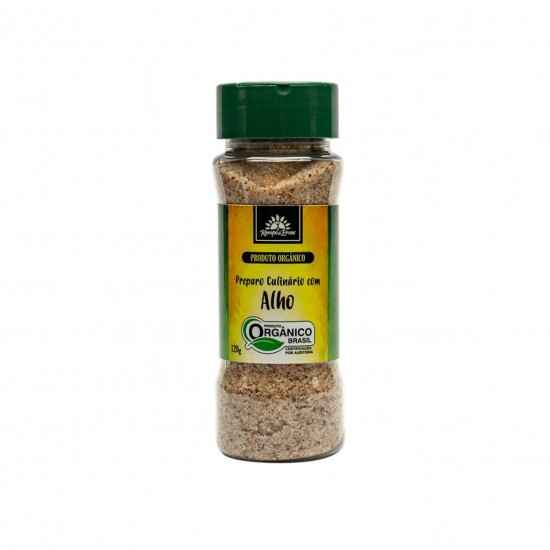 Preparo Culinário com Alho Orgânico 120g - Kampo de Ervas