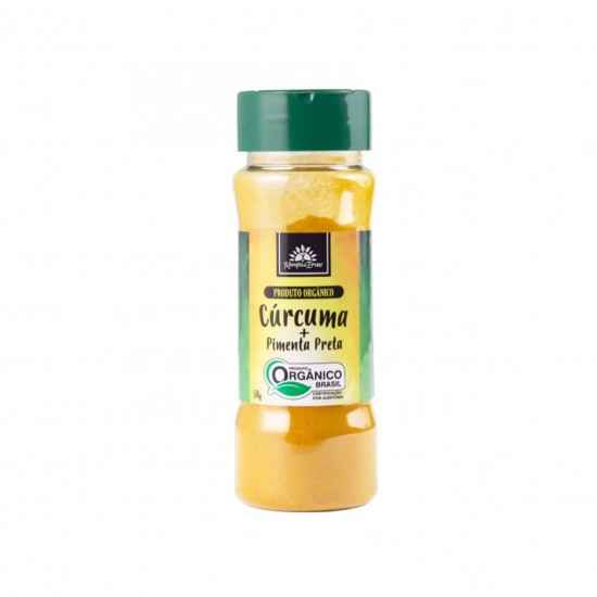 Cúrcuma com Pimenta Preta Orgânica 50g - Kampo de Ervas
