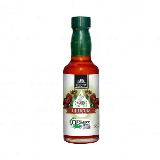 Óleo Vegetal Orgânico c/ Urucum 60ml - Kampo de Ervas
