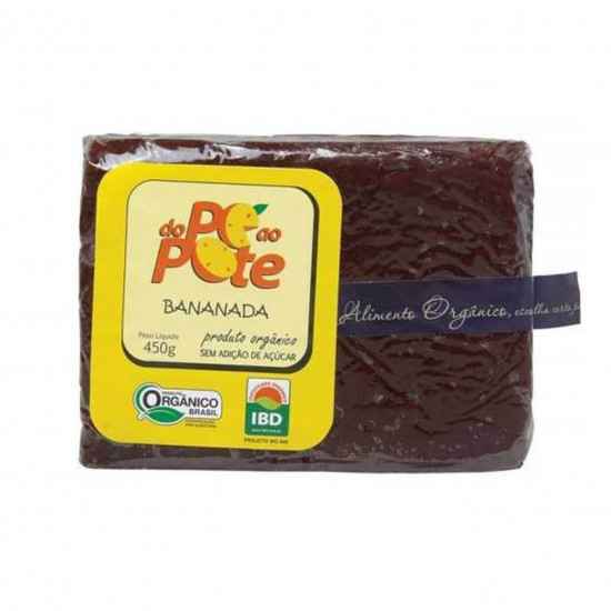 Bananada Orgânica 450g - Do Pé Ao Pote