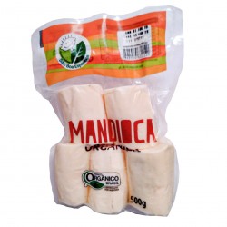 Mandioca Descascada Embalada a Vácuo Orgânica 500g - Sítio Boa Esperança