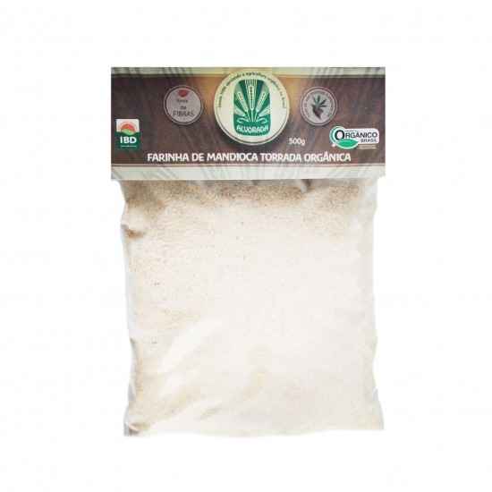 Farinha De Mandioca Torrada Orgânica 500G - Alvorada Orgânicos