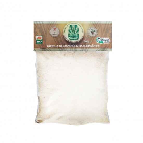 Farinha De Mandioca Crua Orgânica 500G - Alvorada Orgânicos