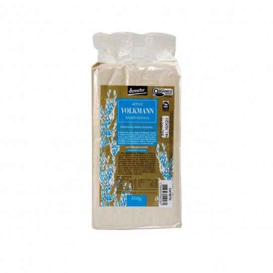 Farinha de Arroz Integral Cateto Orgânico Biodinâmico 850g - Volkmann