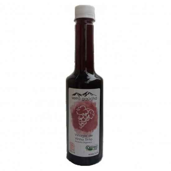 Vinagre de Vinho Tinto Orgânico 500ml - Serra Gaúcha - Yanti