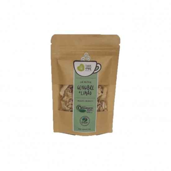 Chá de Gengibre e Limão Orgânico 15g - Terra Amor