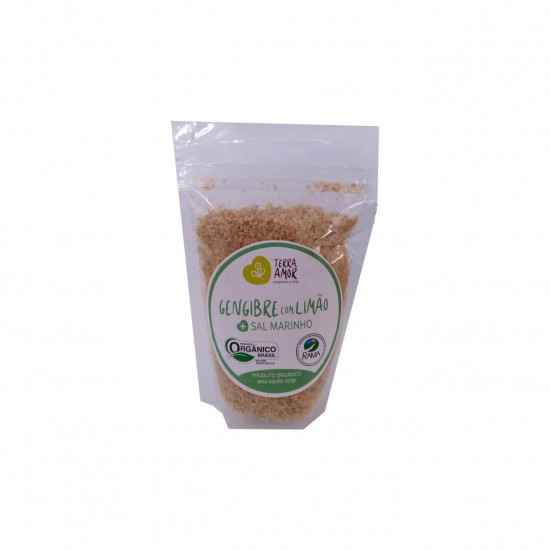 Sal de Gengibre com Limão Orgânico 150g Terra Amor