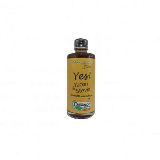 Yes! - Yacon e Stevia Orgânica 70g - Mantí Biô