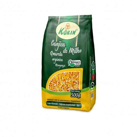 Canjica de Milho Amarela Orgânica 500g - Korin