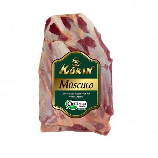 Músculo Bovino Orgânico Congelado (2.201kg - 2.4kg) - Korin