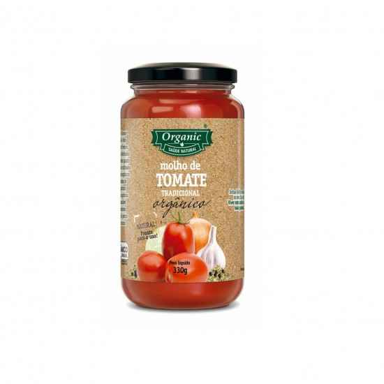 Molho de Tomate Orgânico 330g - Organic Alimentos