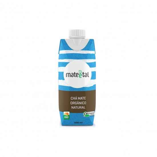 Chá Mate Orgânico Natural 330ml - Mate e Tal
