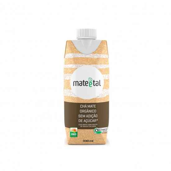 Chá Mate Orgânico Sem Açúcar 330ml - Mate e Tal