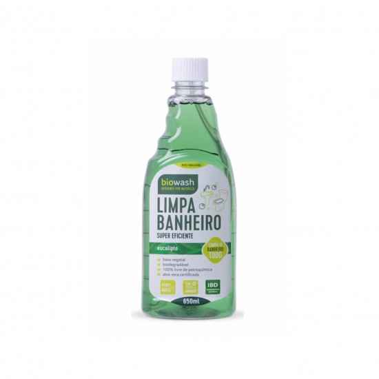 Limpa Banheiro Refil Orgânico 650ml - Biowash