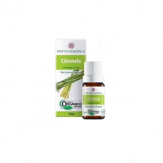 Óleo Essencial de Citronela Orgânico 10ml - Biowash