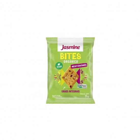 Bites - Biscoito Salgado Sabor Mediterrâneo Orgânico 25g - Jasmine