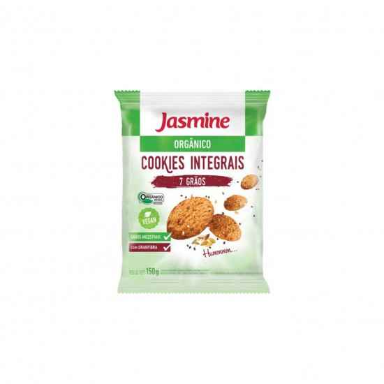 Cookies Orgânico 7 Grãos Orgânico 150g - Jasmine