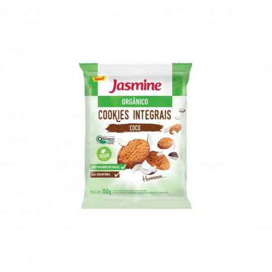Cookies de Coco Orgânico 150g - Jasmine