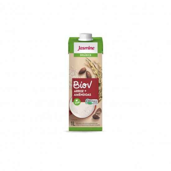Bebida Vegetal Orgânica de Arroz com Amêndoas 1L - Jasmine