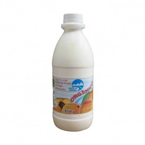 Iogurte Orgânico Light de Pêssego 950g - Nata da Serra