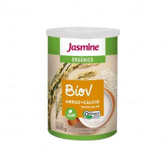 Bebida Vegetal em pó arroz com cálcio Orgânico 300g - Jasmine